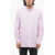 STUDIO NICHOLSON Cotton Shirt With Breast Pocket Pink