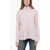 Allude Cashmere Turtleneck Sweater Pink