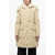 Fay Pile-Borg Paded Parka With Hanger Detail Beige