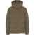 Save the Duck Eco down jacket in corduroy 'Albus' Oliv