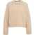 Kaos Sweater with rhinestones Beige