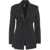 NORMA KAMALI Blazer in glossy finish Black