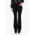 Saint Laurent Wool High-Waisted Pants With Front Pleats Black