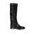 Sergio Rossi Sergio Rossi Leather Boots Black