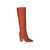 Sergio Rossi Sergio Rossi Leather Boots Orange