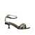 Sergio Rossi Sergio Rossi Leather Crystal Sandals Black