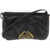 Alexander McQueen Quilted Seal Bag With Removable Shoulder Strap Black