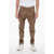 Nine in the morning Cotton Stretch Chinos Pants With Flap Pockets Brown