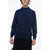 ETRO Turtleneck Virgin Wool Sweater Blue