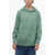 AURALEE Patch Pocket Sweater With Hood Green