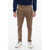 Department Five Cotton Stretch Chinos Pants With Belt Loops Brown