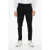 Department Five Ccotton Twill Pantswith Flap Pockets Black