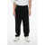 Saint Laurent 2-Pocket Viscose Blend Pants With Elastic Waistband Black