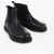 CORNELIANI Id Leather Chelsea Boots Midnight Blue