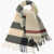 Burberry Two-Tone Wool Maxi Scarf Multicolor