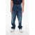 AMI ALEXANDRE MATTIUSSI Dark Wash Alex Fit Denims 24Cm Blue