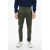 Department Five Cotton Twill Chinos Pants With Flap Pockets Green