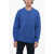 Roberto Collina Crew Neck Alpaca Blend Sweater Blue