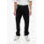 Versace Skinny Fit Denims With Belt Loops 16Cm Black