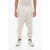 Dior Fleeced Cotton Sweatpants With Cuffs White