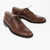 CORNELIANI Leather Derby Shoes Brown