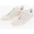 CORNELIANI Two-Tone Suede And Leather Low-Top Sneakers Beige