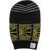 RASSVET Striped Balaclava With Contrasting Logo Multicolor