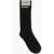 Palm Angels Cotton Stretch Long Socks Black