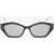 Dior Logoed Miss Dior S1U Sunglasses With Butterfly Frame Black