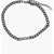 Dior Black Finishing Dior Italic Necklace Black