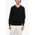 BRUNO MANETTI Cashmere Sweater With V-Neck Black