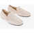 CORNELIANI Id Suede Penny Loafers Beige