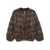 ROTATE Birger Christensen Rotate Birger Christensen Pleated Bomber Jacket Clothing BROWN