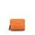 Marc Jacobs Marc Jacobs The Leather Mini Compact Wallet ORANGE