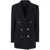 DR. HOPE Dr. Hope Gold Bott. Double Breasted Coat Clothing Black