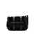 JÉRÔME DREYFUSS Jerome Dreyfuss Logo-Debossed Suede Shoulder Bag Black