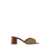 Valentino Garavani Valentino Garavani Vlogo Leather Mules BROWN