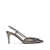 Valentino Garavani Valentino Garavani Vlogo Signature Laminated Leather Pumps GREY