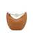 Valentino Garavani Valentino Garavani Vlogo Moon Medium Leather Hobo Bag BROWN