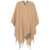 Valentino Garavani Valentino Garavani Toile Iconograhe Wool And Silk Blend Poncho Brown