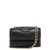 Tory Burch Tory Burch Black Leather Fleming Crossbody Bag Black