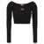 Diesel Diesel 'M-Vera-Ls' Cropped Sweater Black