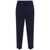 Balmain Balmain Straight Tailored Wool Pants Clothing BLUE