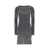 MISSONI BEACHWEAR Missoni Vertical Stripe Dress NERO E ARGENTO