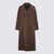 Dolce & Gabbana Dolce & Gabbana Brown Wool Blend Coat GREY