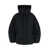 Ganni Tech Seersucker Oversized Puffer Jacket Black