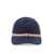 Thom Browne Thom Browne Gg Bow Baseball Cap In Wool Flannel Accessories BLUE