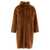 Herno Herno Teddy Long Coat BROWN