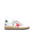 Golden Goose Golden Goose Ballstar Leather Upper And Star Crack Toe And Spur Cocco Printed Heel Shoes WHITE