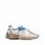 Golden Goose Golden Goose Running Dad Net And Laminated Upper Leather Star Laminated Spur Distressed Shoes GREY